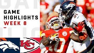 Broncos vs. Chiefs Week 8 Highlights  NFL 2018