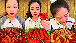 ASMR CHINESE FOOD MUKBANG EATING SHOW  먹방 ASMR 중국먹방  XIAO YU MUKBANG #100