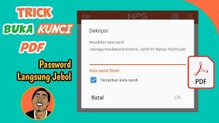 Cara Membuka File PDF Yang Terkunci - Unlock Document