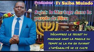 DIMANCHE 16 06 2024    Fr Saiba  LE MARIAGE DANS LA PAROLE DE DIEU