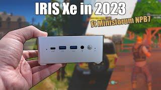 Gaming with Intel IRIS Xe Graphics In 2023 Ft. Minisforum NPB7