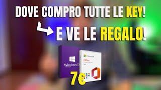 Dove comprare KEY Windows e Office a prezzi stracciati E ve regalo alcune