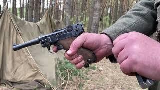Самый легендарный немецкий пистолет люгер P08 за что его уважали не только немцы но и наши?