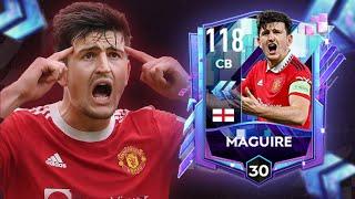 Es el Mejor DEFENSA DEL JUEGO? Harry MAGUIRE 113 a 118 GRL  NO TE VENDO HUMO  FIFA 22 MOBILE