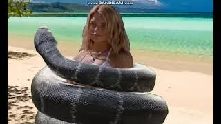 Bella Squeeze and Crushing by Giant Snake