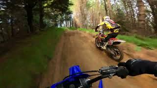 Riding the YZ250X