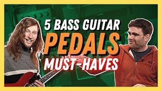 5 Bass Guitar Pedals You Should Own With Freddie Draper  Real World Bass Heroes