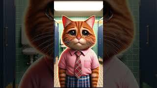 ai cat video . ai catchange into cute cat #shors #cat #catstory #short #family #viral