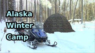 Alaska Winter Camping In Comfort