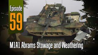 Off the Sprue  M1A1 Abrams Stowage and Weathering