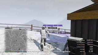 #GTA #GTA5 #GTAV #GTAO #GTAOnline Junk Energy Inductor Time Trial  Vinewood Hills Snow