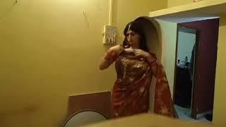 Sangeeta Desi Crossdresser Showing Boobs 0011 1