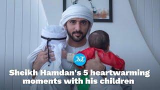 Sheikh Hamdans 5 heartwarming moments with his children