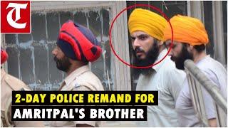 Amritpals brother Harpreet Singh sent in 2-day police remand in drugs case