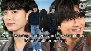 When two step brothers who hate each other fall for one girl. Taekook ff