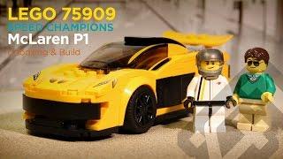 LEGO Speed Champions 75909 - McLaren P1 2015 - Stop Motion Build