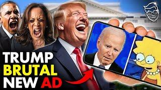 Trump BREAKS Internet With Hysterical Ad TORCHING Biden Debate DUMPSTER Fire  We Beat Medicare