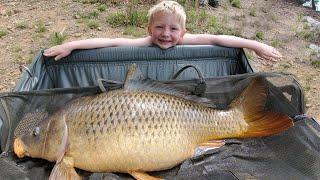 3 Day Back Country Camping & Fishing - 6 Yr Old Catches MONSTER CARP