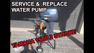 How to Replace an Outboard Water Pump. Yamaha 15HP