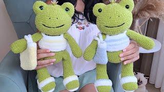 МК ЛЯГУШКА  ЗИЗИФАНФАН КРЮЧКОМ Crochet pattern Frog Zizifanfan ️ #вязание_крючком #crochet