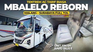 GEBRAKAN BARU PEMAIN LAWAS LANGSUNG DISERBU PENUMPANG Naik Bus Terbaru Tentrem Malang-Surabaya