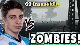 Shroud VS 100Zombies PUBG PC ZombieMODESHROUD Playing ZOMBIE MODE For FIRST TIME  FlareGun GAMING