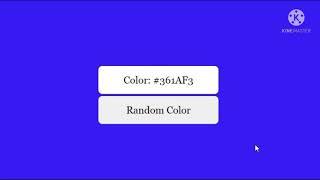 Random background color using JavaScript or Jquery code learning