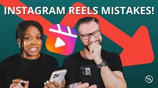 WHY YOUR INSTAGRAM REELS ARENT GETTING REACH  Instagram Reels Mistakes