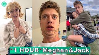 *1 HOUR* Meghan and Jack TikTok Videos 2023  New Meghan&Jack Funny TikTok Compilation