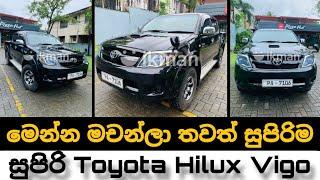 Toyota Hilux Vigo  Toyota hilux for sale ikman.lk vehicle ikman.lk cab cab for sale aduwata cab