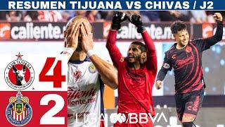 Tijuana 4-2 Chivas los Xolos de Osorio muerden al Rebaño