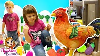 Бьянка и Карл на детской ферме Детское шоу Привет Бьянка — Игры для детей