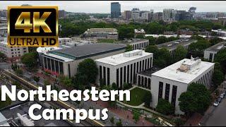 Northeastern University  4K Campus Drone Tour