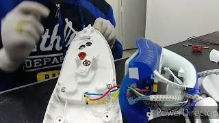 How to repairopendismantle steam iron basic repair