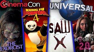 Universal CinemaCon 2023 Exorcist Footage Kung Fu Panda 4 Why No FNAF News & More