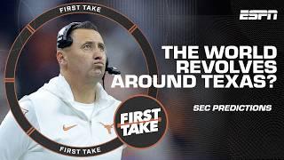 TEXAS THINKS THE WORLD REVOLVES AROUND THEM - Finebaum on SEC expectations   First Take