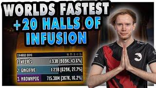 FASTEST +20 Halls of Infusion EVER?  Echo Meeres Shadow PoV