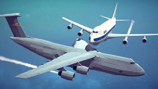 Boeing 747 vs C-5 Galaxy  Besiege