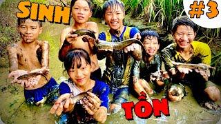 Anh Ba Phải  Sinh Tồn Bằng Tay Không Phần 3  - Một Ngày Bội Thu Cá  Survival Challenge