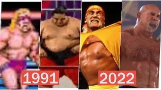 Evolution of WWE games 1991-2022