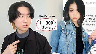 I Gained 11000 Followers and a Makeup Sponsor as a Fake Kpop Idol Girl