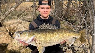 Walleye Fishing from SHORE How To Be More Successful