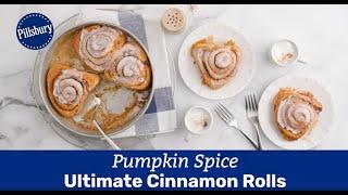 Pumpkin Spice Ultimate Cinnamon Rolls  Pillsbury