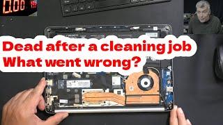 HUAWEI D 14 died after the fan was cleaned and thermal paste replaced - A common mistake