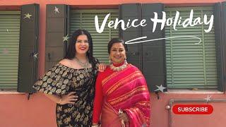 Venice Vlog Film Festival with Mom  Shopping Red Carpet & Food Problems  Radikaa Sarathkumar