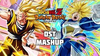 AGL SSJ3 Angel Goku + TEQ Super Trunks OST MASHUP - DBZ Dokkan Battle