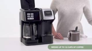 Coffee Maker  Hamilton Beach®  FlexBrew® 2-Way Coffee Maker 49976