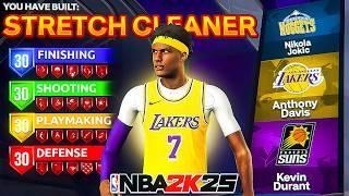 THE STRETCH BUILD THAT CAN DO EVERYTHING • BEST BUILD NBA 2K25 FIRST NBA 2K25 BUILD