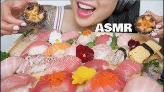 ASMR BEST SUSHI NIGIRI PLATTER EATING SOUNDS JAPAN EDITION  SAS-ASMR