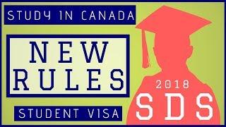 SDS Canada  Study Visa Rules